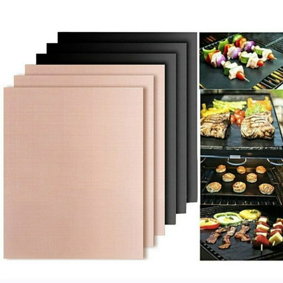 Houderco 2Ud Estera Bbq Beige Antiadherente Para Asar Verduras En Exterior