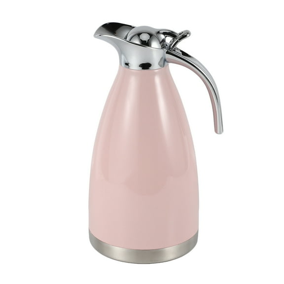 2L Flask Thermal Hot Water Jug Pitcher Stainless Steel Double Layer Insulated Pot Vacuum Bottle Coffee Milk Tea Kettle
