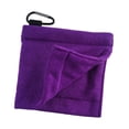 thumbnail image 2 of Toalla de limpieza de pelotas de Golf, paño de limpieza portátil de secado rápido, accesorios de Golf Púrpura, 2 of 8