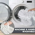 thumbnail image 6 of Commercial Mop, 36'' Large Dust Mop,Heavy Duty Industrial Push Mops with 3 Reusable Microfibre Pads & 62'' Adjustable Handle for Home,Hotel,Mall,Warehouse, 6 of 7