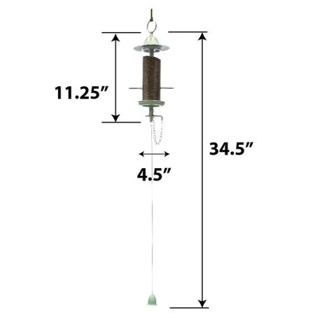 Effortless Products Llc Mini Finch Tube Bird Feeder Walmart Com