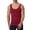 #01-Red, variant on Men's Compression Tank Top Shirts Muscle Undershirt Body Shaper High Elastic Breathable Shapewear