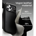 thumbnail image 3 of Carcasa Aulumu A17 de Cuero Vegano CoolHyper para iPhone 17 Pro, 3 of 6