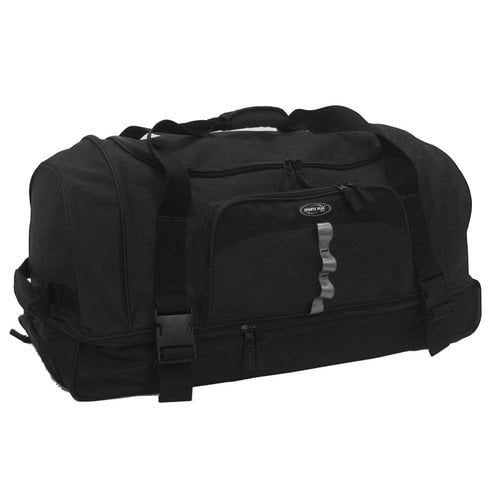 Olympia USA 30" Drop Bottom Rolling Duffel by Luggage America