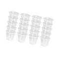 thumbnail image 4 of 20x Macetas para plantas de vivero, transparentes, multiusos, para cultivo 13 cm x 115 cm, 4 of 9