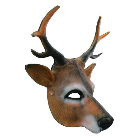 Unisex Reindeer Foam Latex Half-Mask  Halloween Christmas Costume Accessory