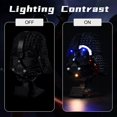 thumbnail image 2 of Bourvill Kit de Luces LED para Casco Lego Darth Vader 75304 - Juego de Luces Compatible con Lego 75304 Set - Versión Clásica (Kit de Luces Sin Modelo) Zhivalor CZWJ-ZC35, 2 of 8