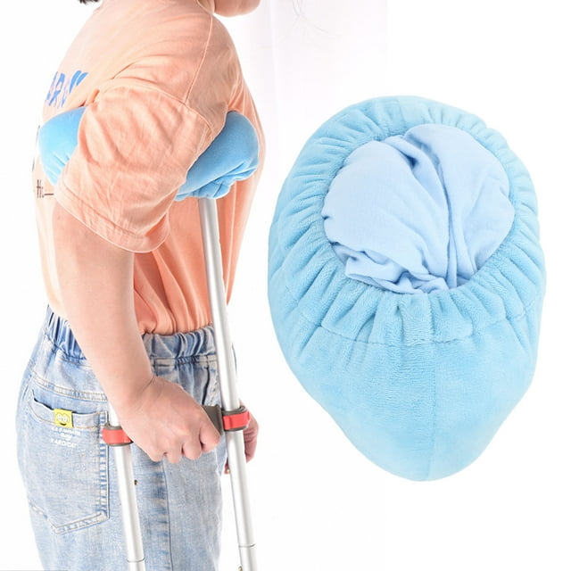 Crutch Armpit Pads, Polyester Remove Irritation Underarm Crutches Pad Breathable for Daily Use