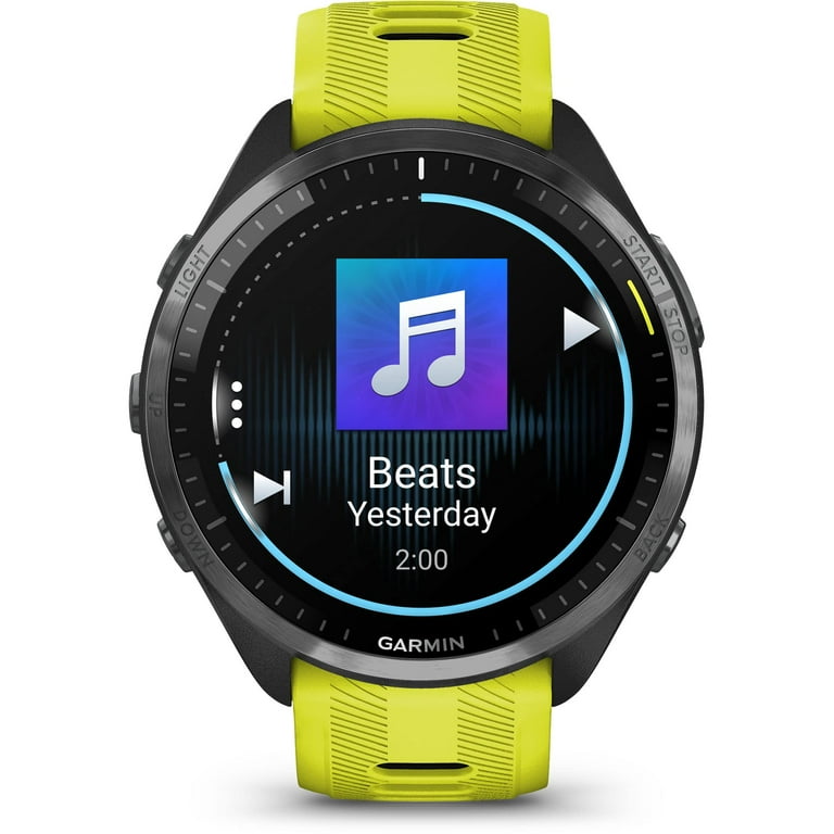 Garmin Forerunner® 965 Running Smartwatch, Colorful AMOLED Display,  Training Metrics and Recovery Insights, Amp Yellow and Black 