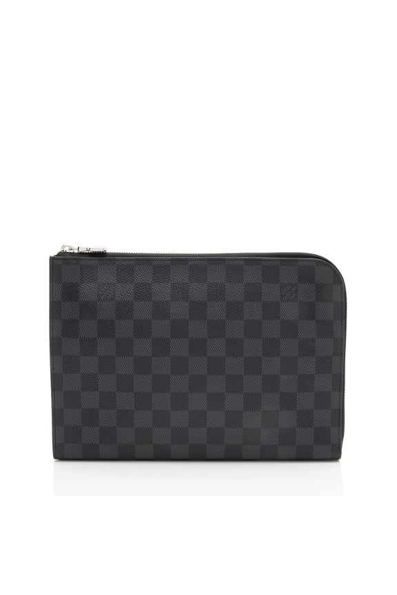 Pre-Owned Louis Vuitton Damier Graphite Jour PM Pochette
