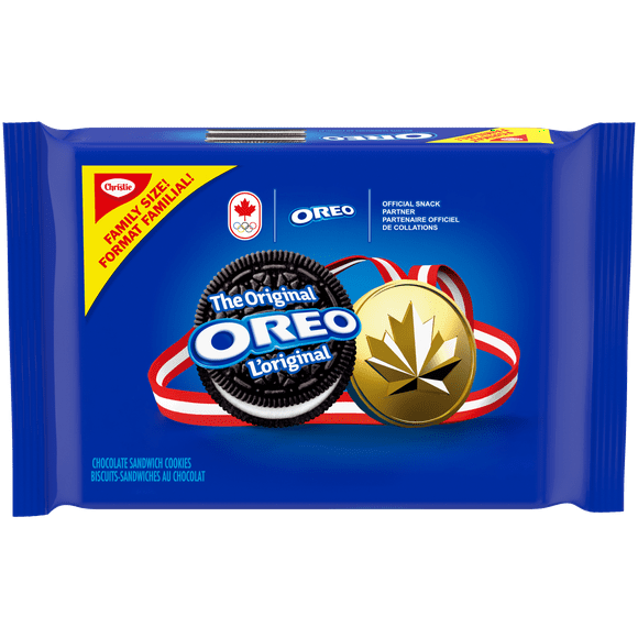 OREO Original Chocolate Sandwich Cookies, Family Size, 439 g