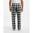 thumbnail image 4 of Real Essentials 3 Pack: Men's Fleece Pajama Pants Loungewear Soft Pj Bottoms Sleepwear Pockets (Big & Tall Available), 4 of 7
