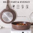 thumbnail image 4 of Juego de utensilios de cocina SENSARTE antiadherentes de 13 piezas con revestimiento de granito, 4 of 8