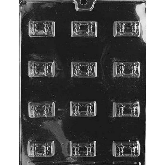 Grandmama's Goodies AO083 Treasure Chest Chocolate Candy Soap Mold with Exclusive Molding Instructions