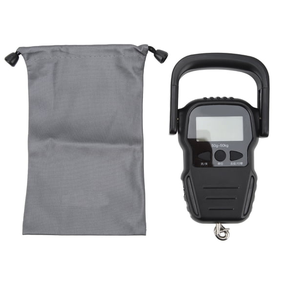 Báscula de resorte portátil de 50kg, báscula de equipaje LCD de acero ABS, báscula colgante Digital para viajes, compras y pesca YUNYI BRAND Deportes