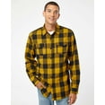 thumbnail image 3 of Burnside Yarn-Dyed Long Sleeve Flannel Shirt, 3 of 5