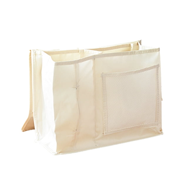Mesilla De Noche, Reposas, Bolsillo De Almacenamiento, Organizador Para El Hogar, Bolsa, Soporte Para Teléfono, 2 Colores Soledad Bolsa de almacenamiento