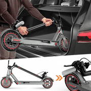 Electric Scooter for Adults - 350W Motor 8.5 Solid Tires, up to 19MPH and 16Miles Long-Range Portable E Scooter
