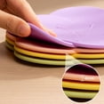 thumbnail image 4 of 2 tapetes aislantes del calor, tapetes domésticos de comedor de alta temperatura y tapetes de silicona antiplanchado., 4 of 5