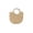D, variant on Artisanal Boho Look, Tote Bag — Handmade Straw Rattan Handbag, Summer Beach Travel Tote, And Woven Purse With 9.4x7.1x2.8 Inch Rattan Design For Vacation