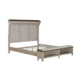 thumbnail image 2 of Ivy Hollow King Mantle Storage Bed in Weathered Linen, 2 of 9