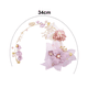 thumbnail image 2 of Diadema nupcial floral hecha a mano ajustable flor niña nupcial diario boda cumpleaños tocados accesorio, 2 of 6