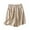 Khaki, variant on Kaemgyyd Bermuda Shorts for Women Baggy Loose High Waisted Short Pants Summer Button Flowy Wide Leg Casual Beach Vaction Clothes