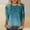 Navy, variant on Women Fashion Print Casual Point Sleeve Round Neck T Shirt Top Women T Shirts Summer Women T Shirts Loose Womens Long Top Apparel Shirt Tees Tops for Women Tunics for Women Summer Exercise Tops Long
