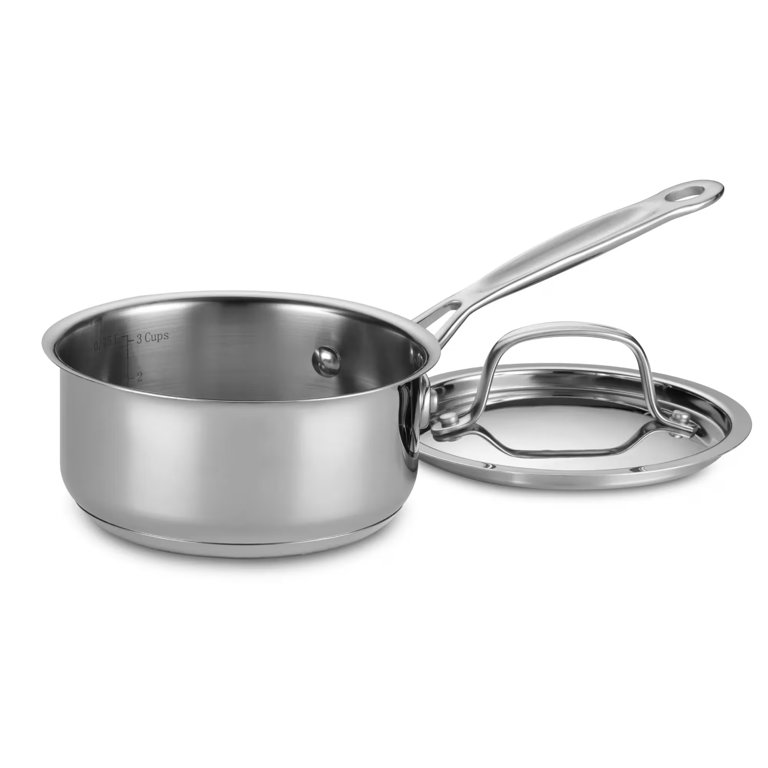 Cuisinart Chef's Classic 1-Quart Stainless Steel Saucepan photo 1