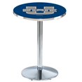 thumbnail image 1 of L214 Utah State University 42" Haut - 30" Table de Pub Supérieure avec Finition Chromée, 1 of 1