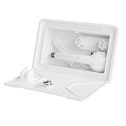 Leisure Coachworks LCW-SHWR-LKW, White Shower Box Kit, for RV Camper