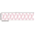 thumbnail image 3 of Floral Fabric by the Yard, Romantic Botanical Motifs Along Lilium Flowers Bouquet Natural Art, Decorative Upholstery Fabric for Sofas and Home Accents, Pastel Pink Blush and White by Ambesonne, 3 of 5
