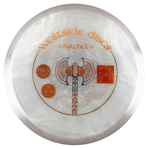 Westside Discs VIP Air Hatchet 150-159g Fairway Driver Golf Disc [Colors may vary] - 150-159g