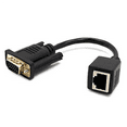 thumbnail image 2 of 2X Adaptateur VGA vers RJ45 Câble Réseau vers Connecteur de Câble Réseau VGA, 2 of 6