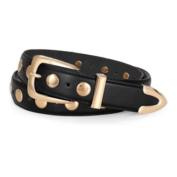Stylish Belt for Women - Leather Belt with Unique Buckle Design for Jeans and Dresses