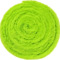 Beautynvta Christmas Ribbon Decorations, 4.92 Ft x 1.97 Inch, Green Faux Fur Ribbon Soft Plush Fabric Ribbon Roll for Christmas Tree Decor and Wreath Bows Crafts