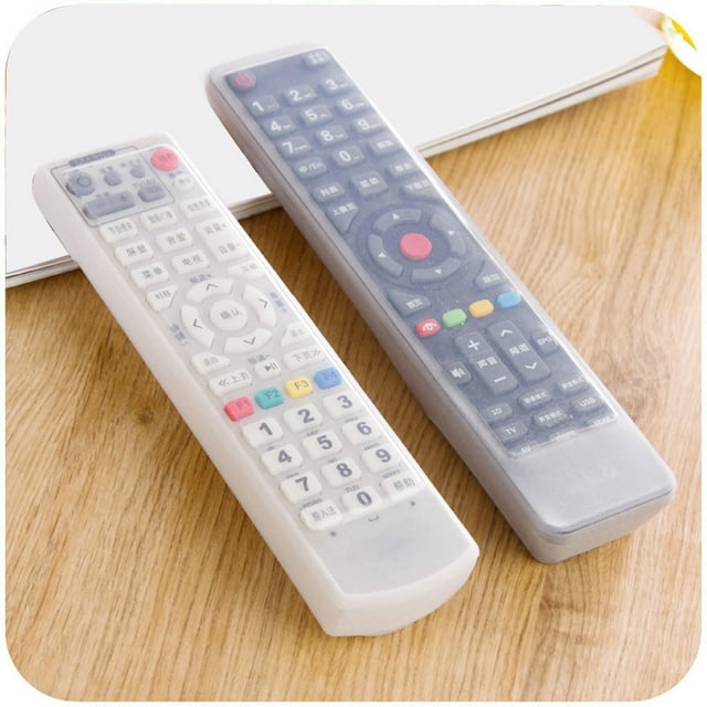 Fiudx Estuche Transparente para Control Remoto, Antiarañazos, Suave y Resistente Al Estiramiento, Fácil Instalación, Apto para Controles Remotos de Tv y Aire Acondicionado, Diseño Moderno y Práctico,