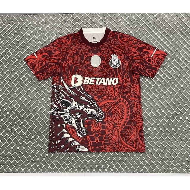 Red Porto Special Edition. Football Classic Jersey