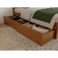 thumbnail image 5 of AFI Nantucket Twin Platform Bed with Matching Footboard and Storage Drawers, Light Toffee, 5 of 14