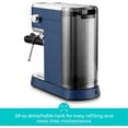 thumbnail image 6 of CASABREWS CM5418 Espresso Machine, 20-Bar Coffee Maker with PID Temperature Control, Pressure Gauge, Pre-Infusion, Steam Wand & Stainless Steel Design, Royal Blue, 6 of 8