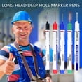 thumbnail image 2 of Long Head Deep Hole Marker Pens, 5PcsUpgrade 20mm Quick-dry Waterproof Long, 2 of 8