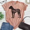 thumbnail image 2 of Great Dane Mama T-shirt, Unisex Women's Shirt, Great Dane Owner, Best Dog Mama Gift, Heather Sunset, Large, 2 of 6