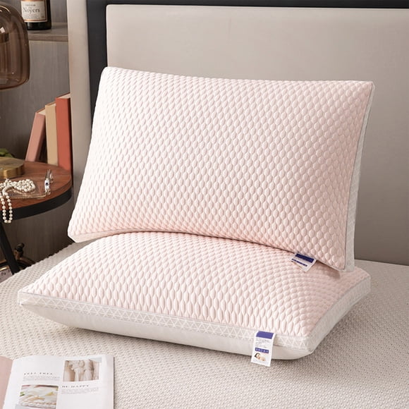 Almohada De Hotel De Pluma Firme Suave Para Dormir Boca Abajo, Almohada Ortopédica De Apoyo Para Estómago, Transpirable Para Dormitorios, Suave Para Calurosos, Portátil, Material De Pluma,
