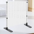 thumbnail image 4 of HLONK 2 Pcs Peg Board Display Stand Garage Pegboard Organizer Black, 4 of 7