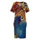 thumbnail image 3 of Arabesque-vestido de verano holgado con bolsillos para mujer Vestidos de Noche de lujo, 3 of 6