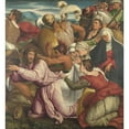 thumbnail image 3 of Bassano, Jacopo 12x13 Black Modern Framed Museum Art Print Titled - The Way to Calvary, 3 of 5
