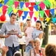 thumbnail image 3 of 1640 ft 1200 Pieces Colorful Pennant Flags Banner Nylon Pennant Flags Cloth Triangle Flag Banner for Party Celebrations and Shops Decorations, 10 Stri, 3 of 4