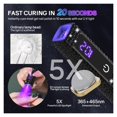 thumbnail image 4 of Machine de Séchage de Lampe à Ongles UV LED Portable USB Rechargeable avec Diamant, Mode, 4 of 7