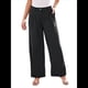 thumbnail image 1 of Pantalones de Vestir de Pierna y Cintura Alta para Mujer. Negro S, 1 of 8