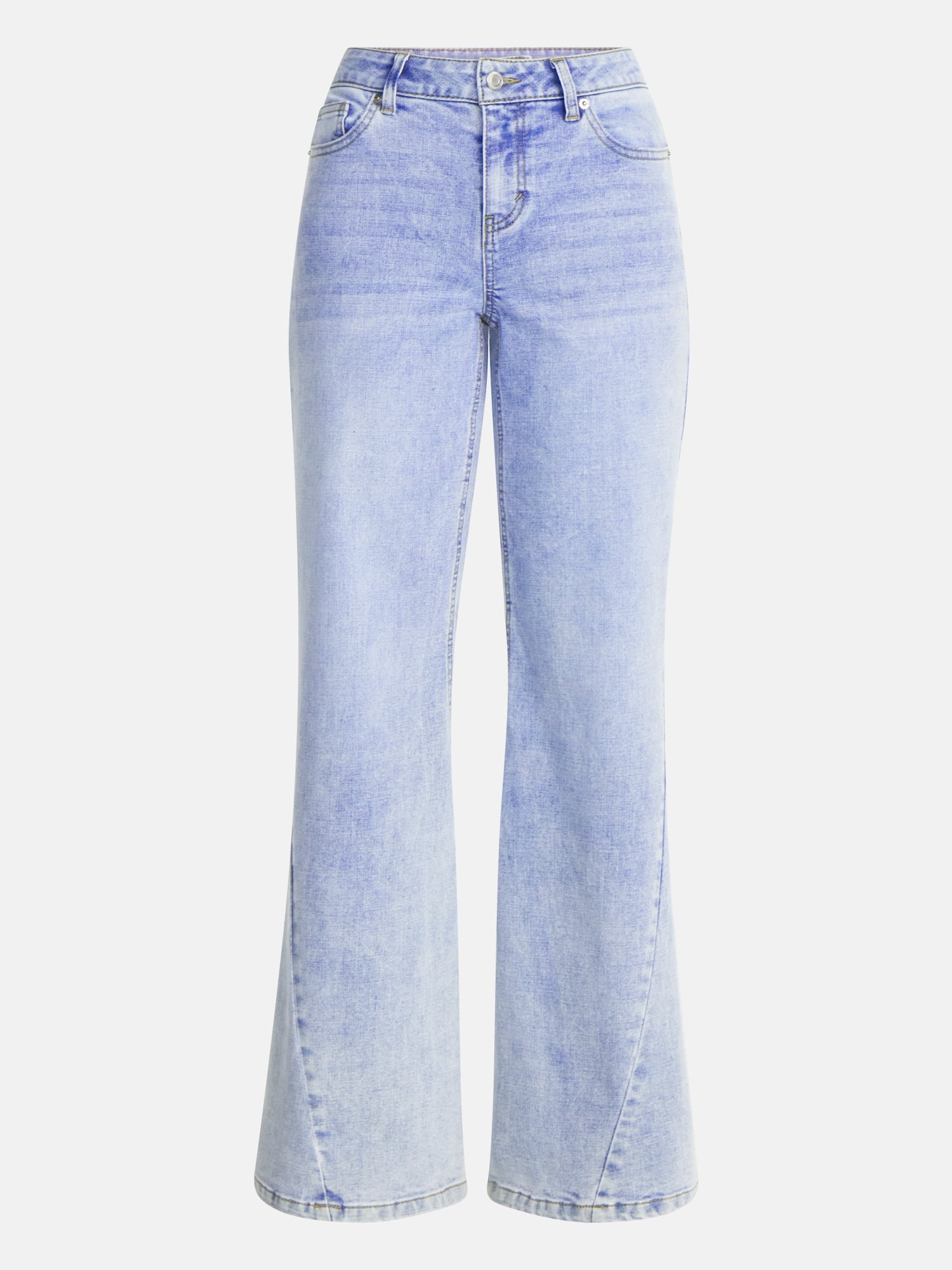 No Boundaries Relaxed Flare Jeans, 31'' Inseam, Women's 00-20